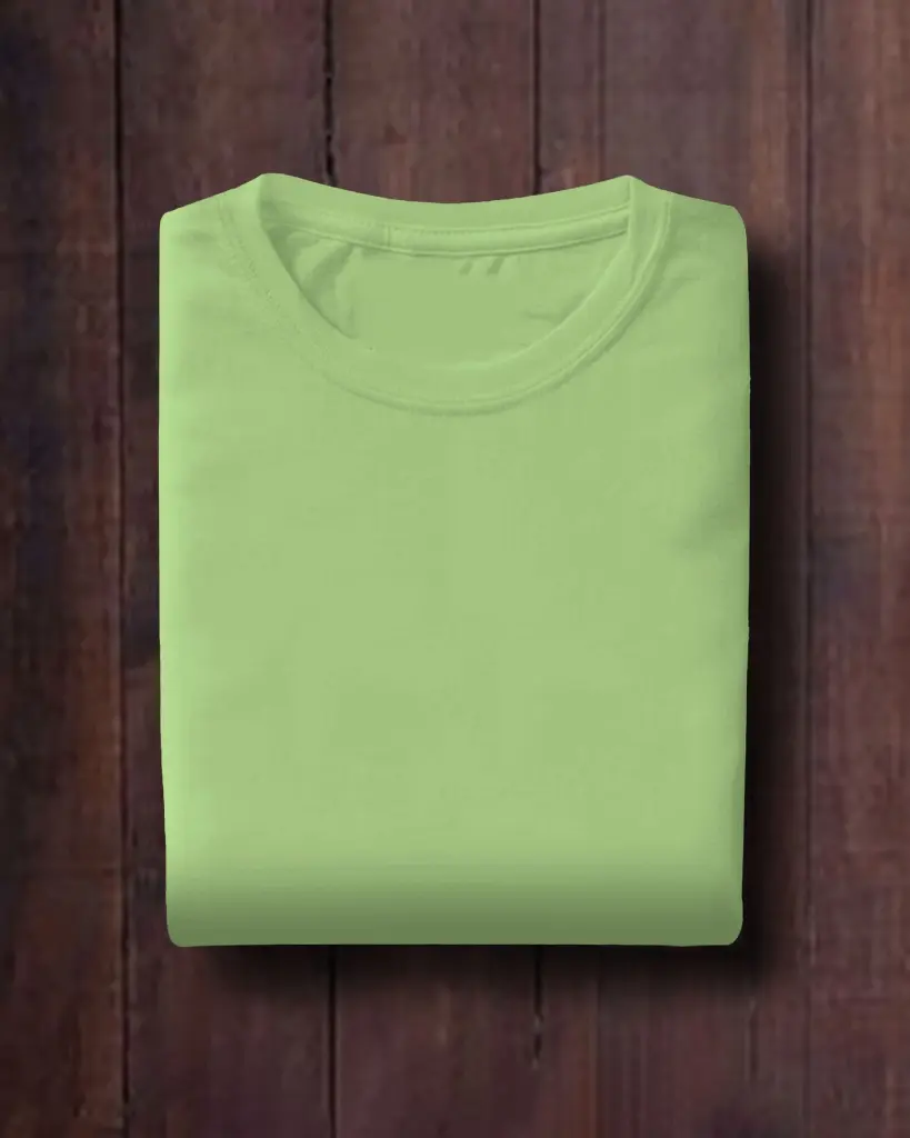 Pure Cotton Regular Plain T-shirts (180 GSM) #3.webp