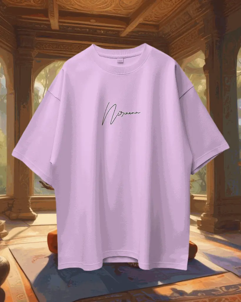 Pure Cotton Oversize Back and Front Print T-shirt (Heavy 220 GSM French Terry) Front #7.webp