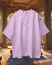 Pure Cotton Oversize Back and Front Print T-shirt (Heavy 220 GSM French Terry) Front #7.webp