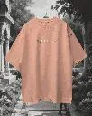 Pure Cotton Oversize Back and Front Print T-shirt (Heavy 220 GSM French Terry) Front #11.webp
