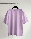 Oversize Plain T-shirts- Pure Cotton 220 GSM French Terry #5.webp