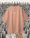 Pure Cotton Oversize Back and Front Print T-shirt (Heavy 220 GSM French Terry) Front #1.webp