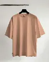 Oversize Plain T-shirts- Pure Cotton 220 GSM French Terry #6.webp