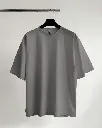 Oversize Plain T-shirts- Pure Cotton 220 GSM French Terry #7.webp
