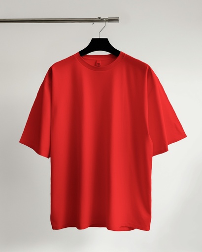 [294] Oversize Tees - Red / Grey / Lavender