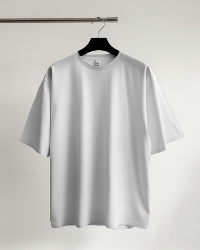 [296] Oversize Tees - White / Black / Red
