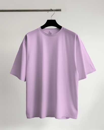 [297] Oversize Tees - Lavender/ Peach / Grey