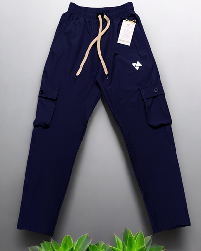 Premium NS Terry Track Pant (Navy Blue)