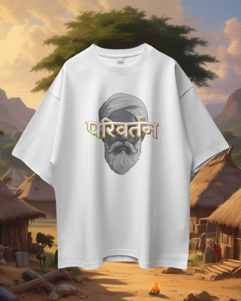 Parivartan - Boxy Oversize T-shirt
