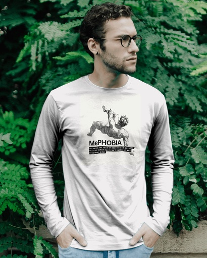 #3 Regular Full Sleeves Printed T-shirt