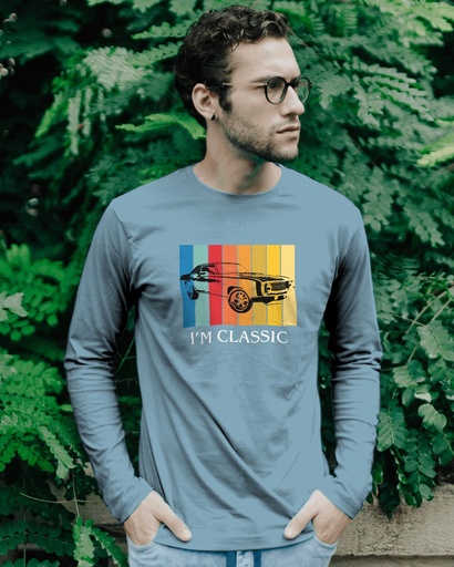 #5 Regular Full Sleeves Printed T-shirt