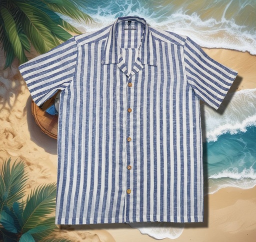 Linen Cuban Oversize Shirt