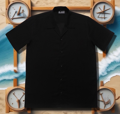 Cotton Linen Cuban Oversize Shirt